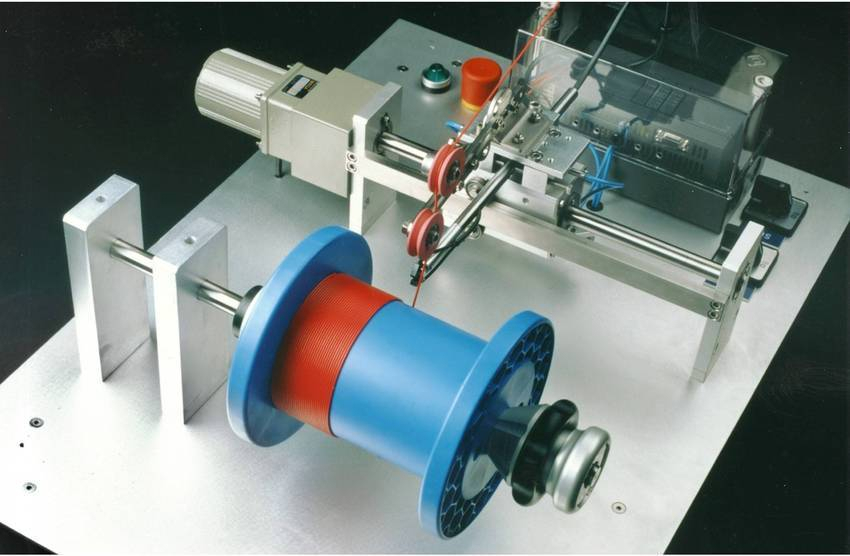 Traverse Winding Drive with Spool Flange Sensors Saves Time, Improves Spooling Accuracy