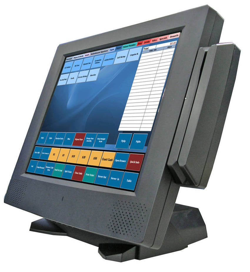 AIS Introduces a Low Cost 15" Touch Screen POS System for Retail and