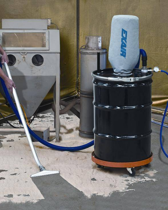 Heavy Duty Dry Vac Vacuums Abrasive Materials Quickly
