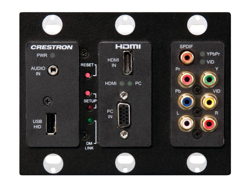 Crestron DIGITALMEDIA(TM) Wall Plate Transmitter Now Shipping