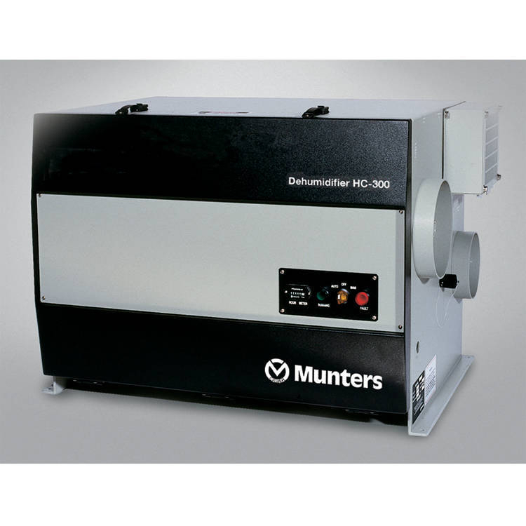 Munters HC150, HC300 Industrial Dehumidification Units Receive ETL