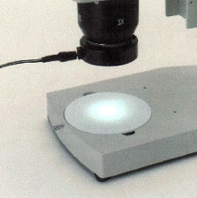 LED Ring Light provides 360� of illumination.