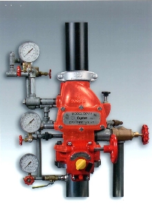 Dry Pipe Valve controls firefighting water.