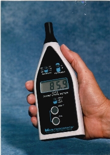 Sound Level Meter is for industrial applications.