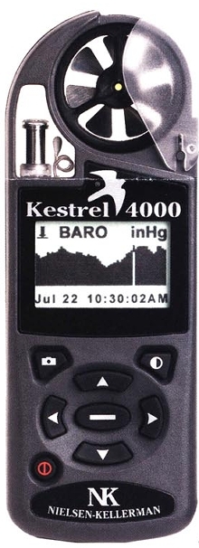 Pocket Meter tracks weather conditions.
