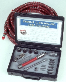 Air Motors clean straight and curved tubes.