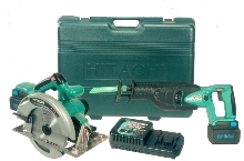 Power Tool Kit includes 2 saws.