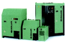 Heat Exchangers cool compressed air.