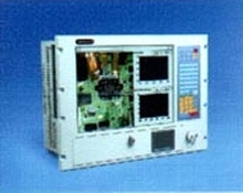 PC  Workstation features 15 in. LCD display.