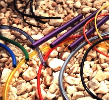 Polyurethane Tubing mates with push-to-connect fittings.