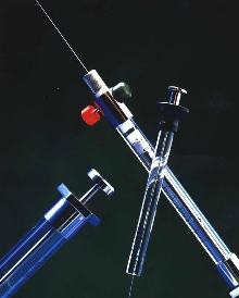 Syringes are for gas, liquid or high pressure sampling.