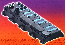 I/O System uses standard M12 plug connections.