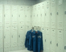 Double Tier Lockers can be used where floor space is limited.