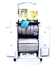 Spill Cleanup Kit is available with refill rolls.