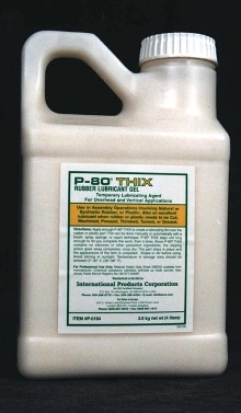 Rubber Lubricant is available in no-drip version.