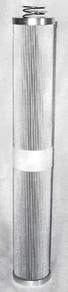 Filter Cartridges are impervious to water.