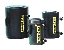 Double Acting Cylinders lift up to 1,500 tons.