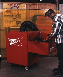 Table Attachment keeps work surfaces clean.