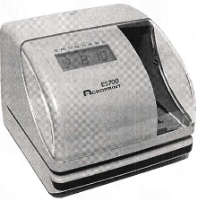 Time Recorder tracks employee hours and job costing.