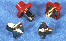 SMA Connectors support frequencies up to 18 GHz.