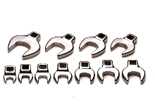 Open-End Wrenches fit on end of ratchet.