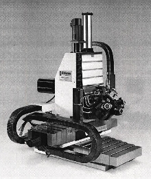 Manufacturing Cell offers 400 mm of 3-axis travel.