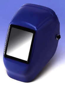 Welding Helmet is made of AMODEL(R)  polyphthalamide.
