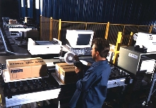 Warehouse Management Software tracks stock, orders new.
