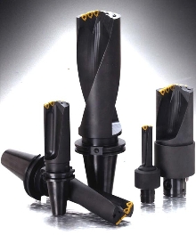 Drills have integral shank.