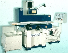 Surface Grinders have cast iron tables, saddles, and bases.