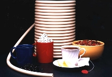 Food-Grade Tubing lasts up to 1000 hr in peristaltic pumps.