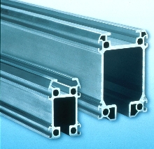 Enclosed Track System carries monorails.