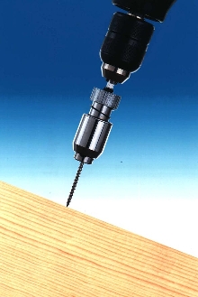 Screw Driving Accessory holds screws in place.
