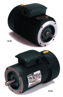 Brake Motors are short and compact.