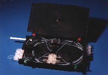 Splice Tray System provides place for safe splicing.