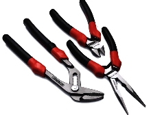 Ergonomic Pliers have comfortable handles.