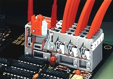 Terminal Strip uses spring pressure termination.
