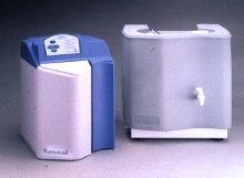 Reverse Osmosis System purifies water for lab use.
