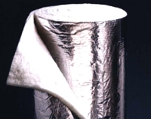 Duct Wrap Insulation uses acrylic-based binder.