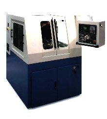 Sharpening Machine handles straight and spiral-gash gear hobs.
