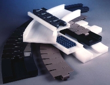 Chain and Belt Guides are oil filled for fast conveyor speeds.
