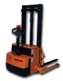 Electric Straddle Stacker is suitable for pallet handling.