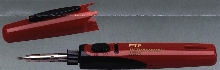 Heat Tool is butane-powered and portable.