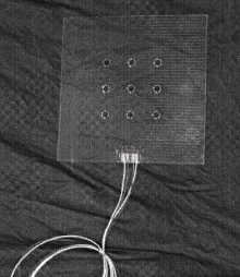 Invisible Heat Source keeps displays working in the cold.