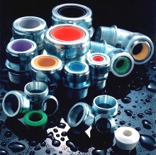 Cord Grips are color coded by diameter.