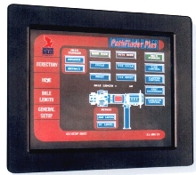 Touchscreen simplifies baler operation.
