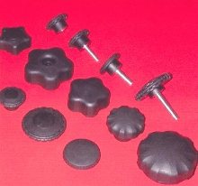 Knobs  have soft surface and tough body.