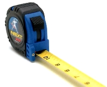 Tape Measure features Unleaded Measuring.