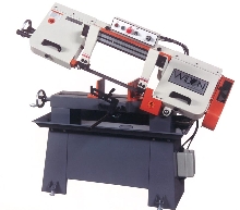 Bandsaw handles small and large work pieces.