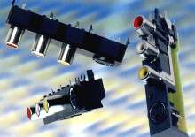 Connector suits audio and video multimedia applications.